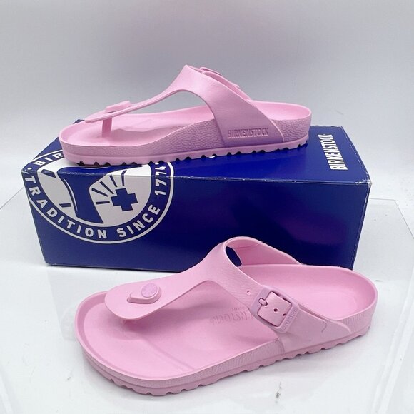 Birkenstock Gizeh Essentials Sandals Fondant Pink EVA EU 37 Womens US 6- 6.5 R - Picture 3 of 12